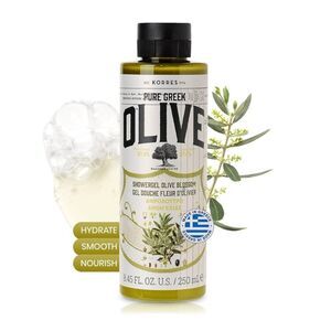 NEW & SEALED! FULL SIZE PURE GREEK OLIVE SHOWER GEL